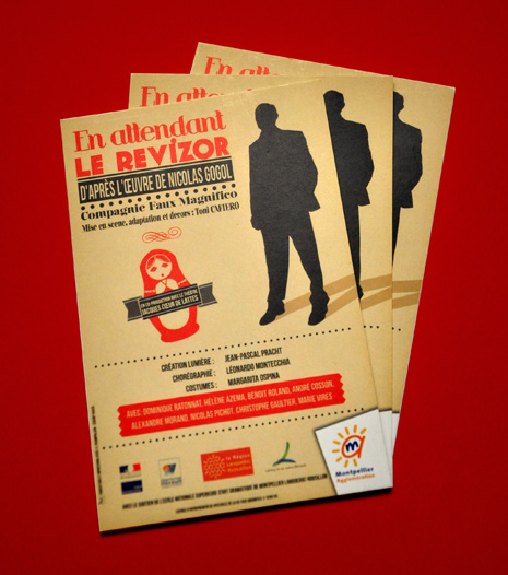 En attendant le revizor - Jacob et Marilou Atelier Graphique