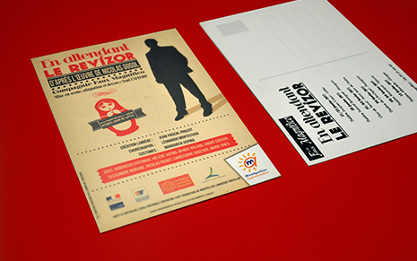 En attendant le revizor - Jacob et Marilou Atelier Graphique