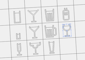 Le Huit menu - Jacob et Marilou Atelier Graphique